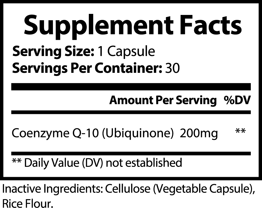 Energy Boosting CoQ10